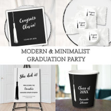 Modern Class Of 2025 Grad Tassel Graduation