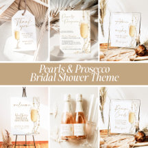 Pearls and Prosecco Bridal Shower