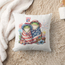 "Hoppy" 4th of July Independence Day Frogs Design