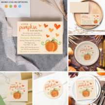 A Little Pumpkin Is On The Way!