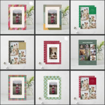 2023 Colorful Christmas Holiday Photo Cards