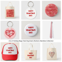 AZ Holiday Bags Hats Keychains Buttons Neckties