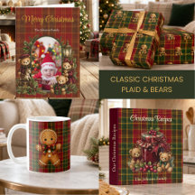 Classic Christmas Plaid & Bears