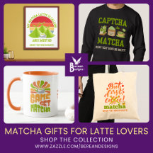 MATCHA LATTE Aesthetic Gifts for Matcha Tea Lovers