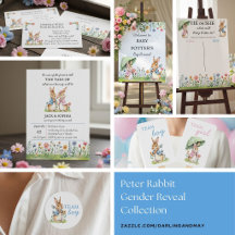 Peter Rabbit Gender Reveal Party