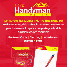 Handyman Business Set - Red & Yellow Brand Suite