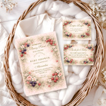 Wild Berry Garden Baby Shower