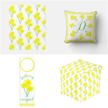 Yellow Daffodils Bed and Bath Collection