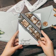 Happy New Year   Christmas   Collage Photo