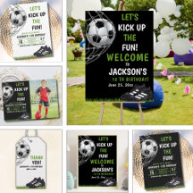 Let's Kick up the fun!, Fun Soccer Birthday