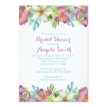 Tropical Bridal Shower Collection