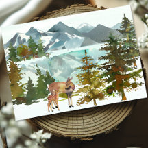 Adventure Begins Deers Rustic Baby Shower 3C