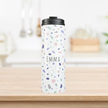 Elegant terazzo pattern