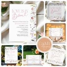 Love is in Bloom Field Flowers Bridal Shower