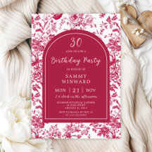 Pink Antique Chinoiserie Collection