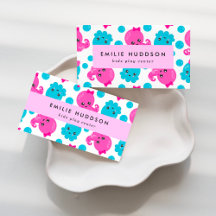 Octopus Pattern Business Cards Collection