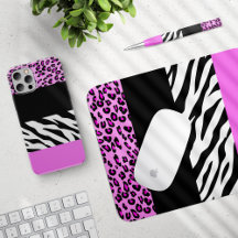 Pink Leopard, Zebra - Home Decor and Accessories