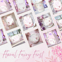 Floral Fairy First Birthday Collection