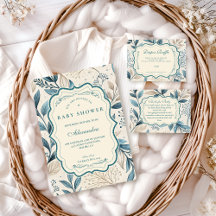 Soft Wildflower Cottage Baby Shower