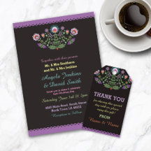 Fiesta Black Floral Collection