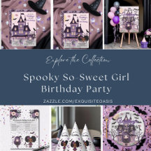 Spooky-So-Sweet Birthday Collection