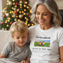 Custom Photo Love Grandma Christmas Gifts