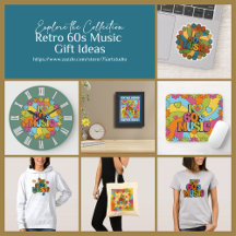 Retro 60s Music Gift Ideas