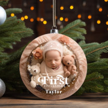 Personalized Photo Christmas Ornaments