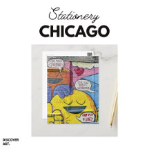 Chicago Vibrant Stationery 