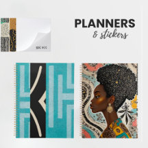 Planners, Notebooks & Stickers
