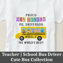 Teacher   School Bus Driver Cute Bus Collection