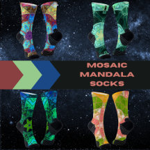Mosaic Mandala Socks
