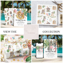 Too Wild Birthday   Jungle & Safari Party Animals 