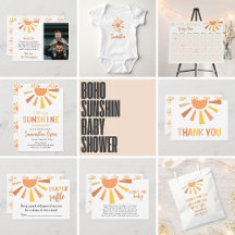 Sunshine Baby Shower Bundle 
