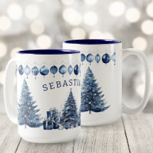 Cute Personalized Christmas Mugs