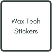 Wax tech stickers