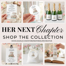 Her Next Chapter Bridal Shower Party Supplies
