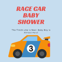 Race Car Baby Shower