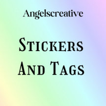 Stickers And Tags - Angelscreative