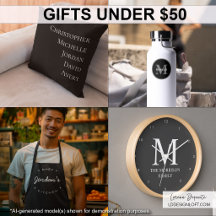 Gifts under $50