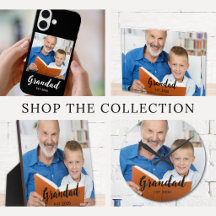 Grandad Est Grandparents Day Photo Gifts Under $50