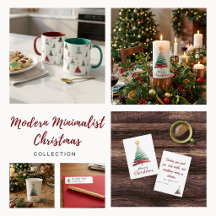 Modern Minimalist Christmas Party