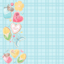 Assiettes en carton Mommy