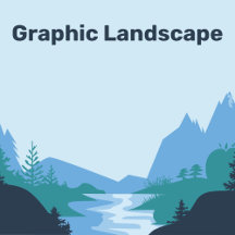 Vector Art - Graphic Landscape Illustration