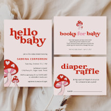 Mushroom Playful Baby Shower 