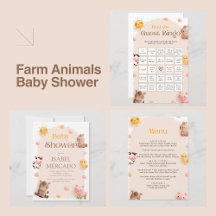 Brown Cute Farm Animal