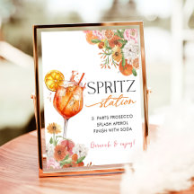 Aperol Spritz Bridal Shower