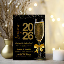Elegant Champagne New Year’s Eve Party Collection