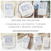 Packed With Love Tinned Sardines Bridal Shower