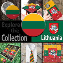 Lithuania & Lithuanian Flag / Vilnius